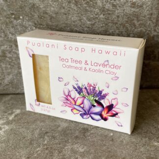 Tea Tree & Lavender Bar with Oatmeal & Kaolin Clay 4.5oz