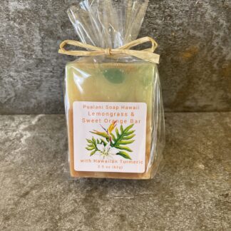 Mini Lemongrass & Orange Bar with Hawaiian Turmeric 2oz