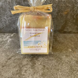 Mini Hawaiian Anuenue (Rainbow) Bar Fresh Lemongrass and Lemon 2oz
