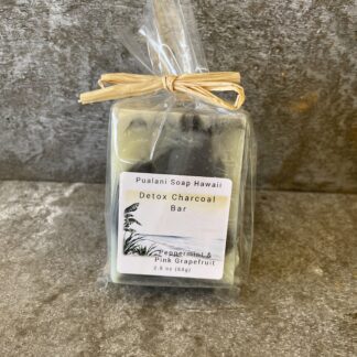 Mini Detox Charcoal Bar Peppermint and Grapefruit 2oz