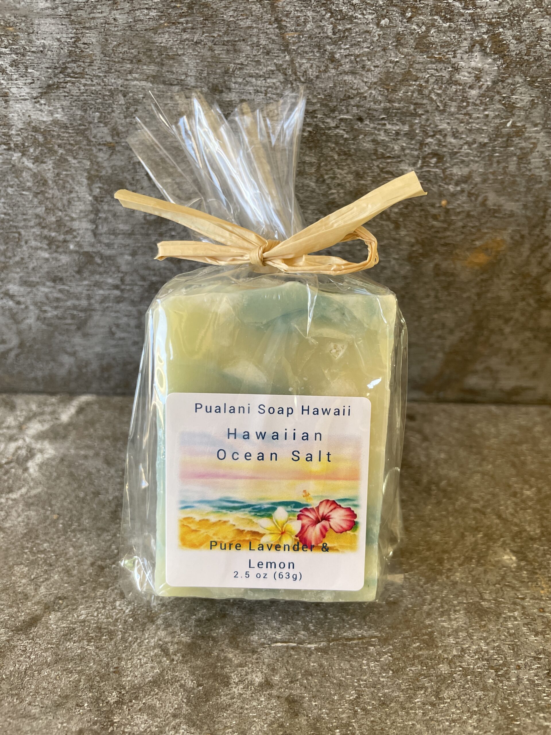 Mini Hawaiian Deep Ocean Salt Pure Lavender and Lemon 2oz