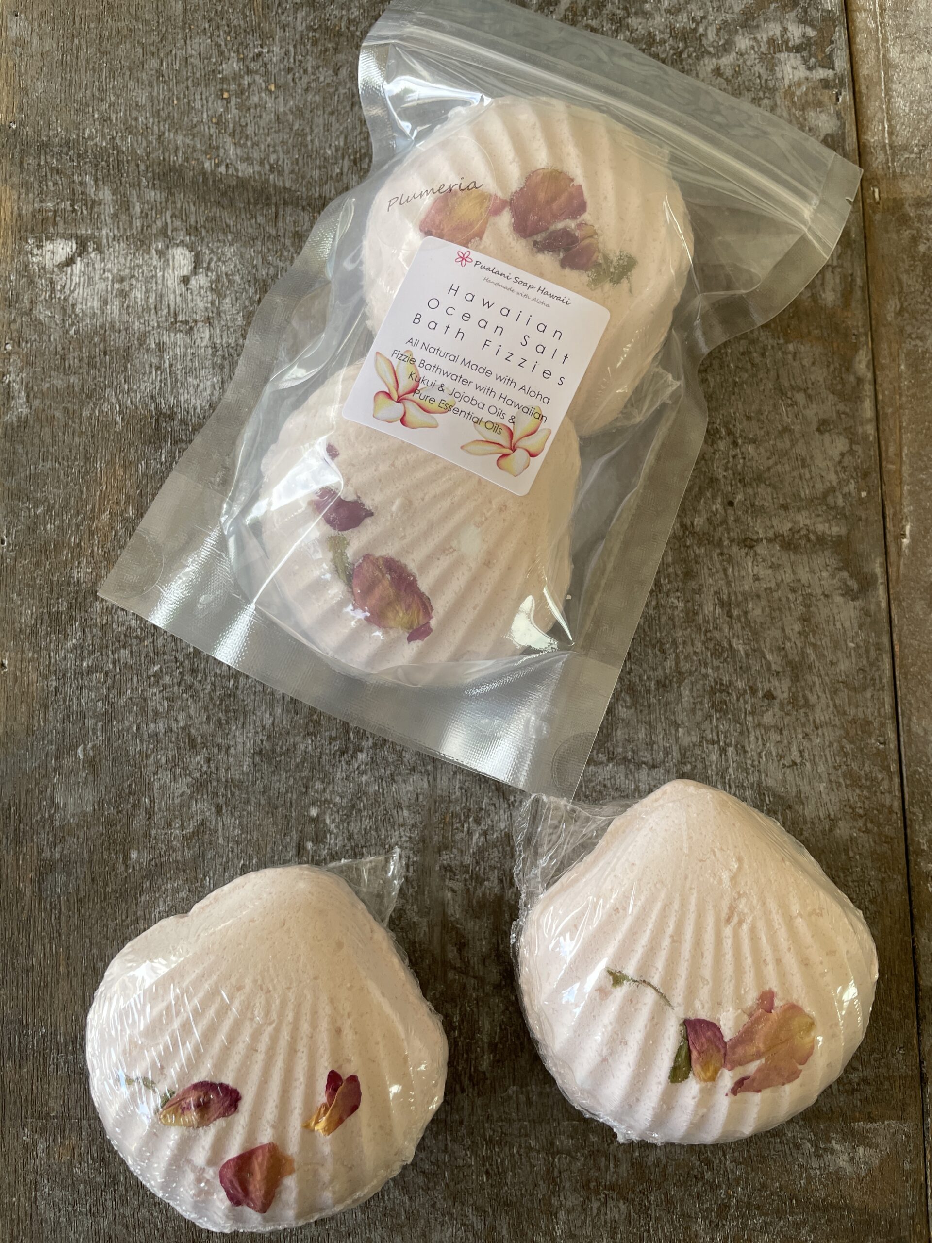 ハワイアン・ディープオーシャン・バスフィズ シェル型 2つセット - 画像 (5)