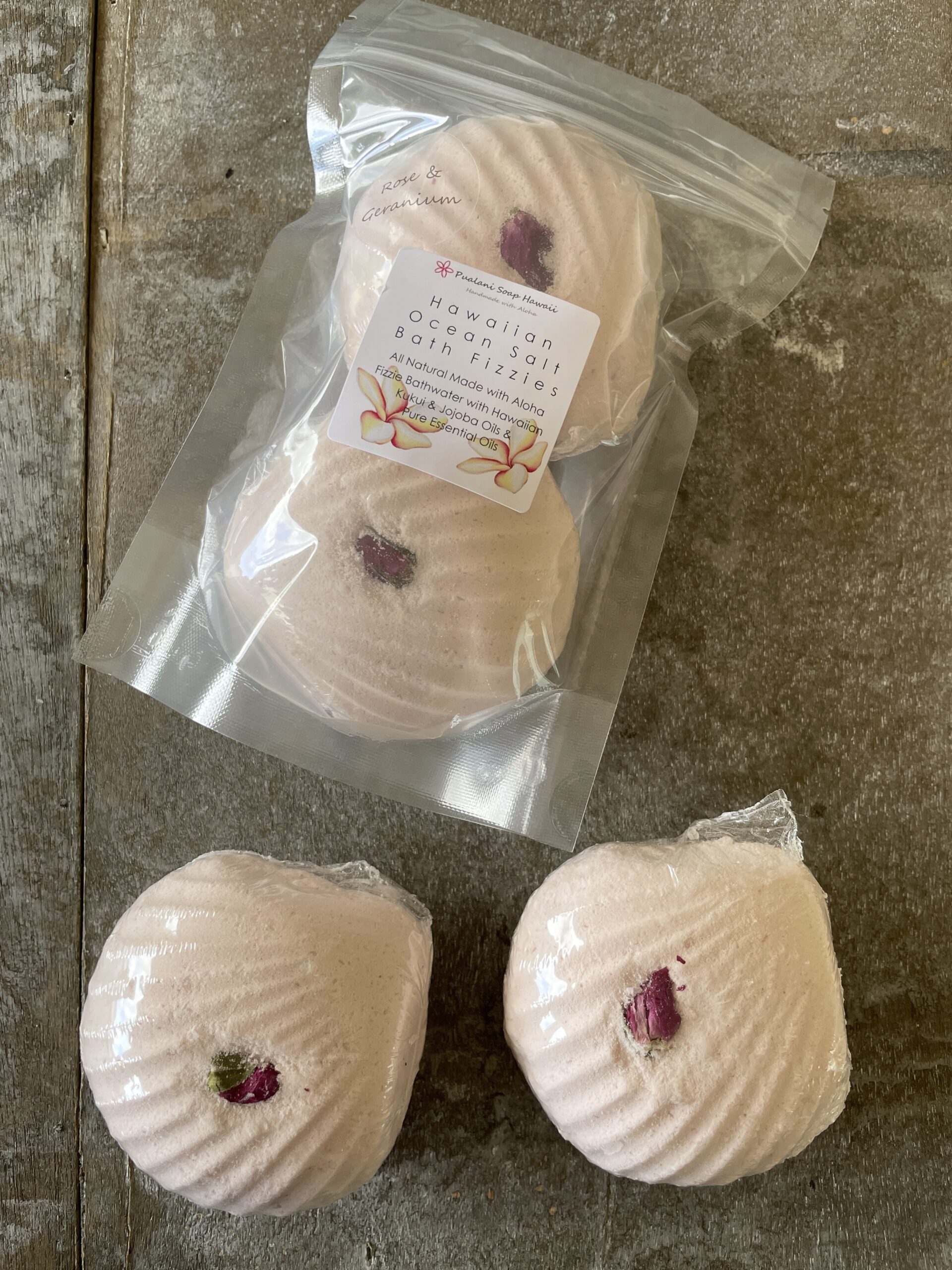 ハワイアン・ディープオーシャン・バスフィズ シェル型 2つセット - 画像 (7)