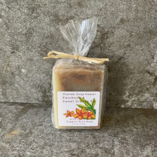 Mini Patchouli & Orange Bar with Clove & Organic Rice Bran 2oz