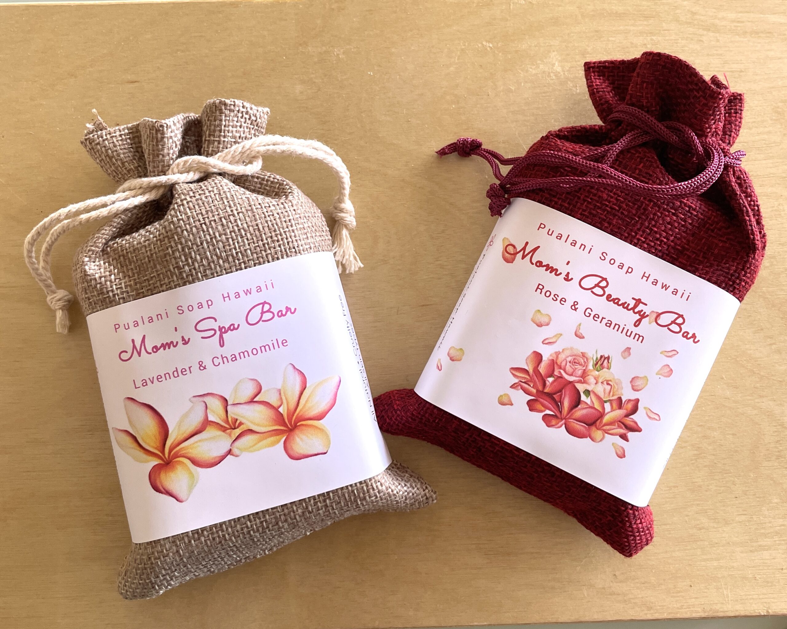 Mom’s Beauty Bar with Rose & Geranium Gentle scrub with oatmeal 2oz or 4oz - Image 5